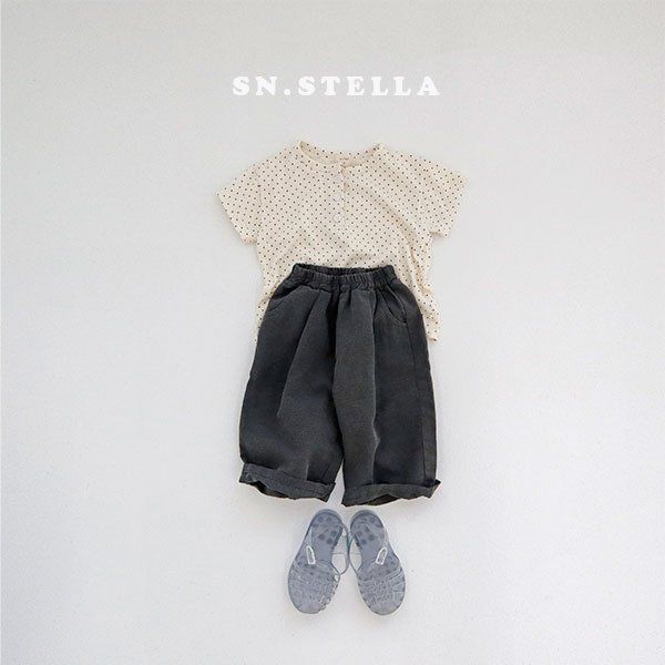 Sn.stella - Korean Children Fashion - #childofig - Mini Dot Tee - 6