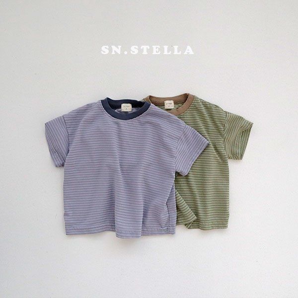 Sn.stella - Korean Children Fashion - #childofig - Evian Tee