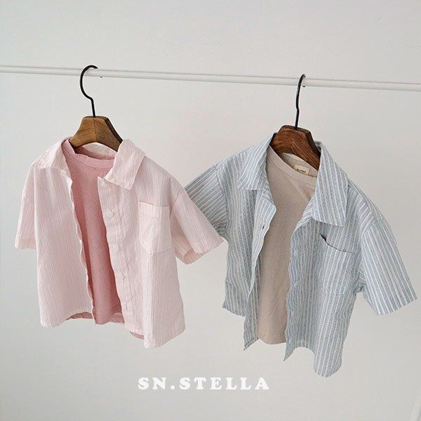 Sn.stella - Korean Children Fashion - #childofig - Amel Shirt