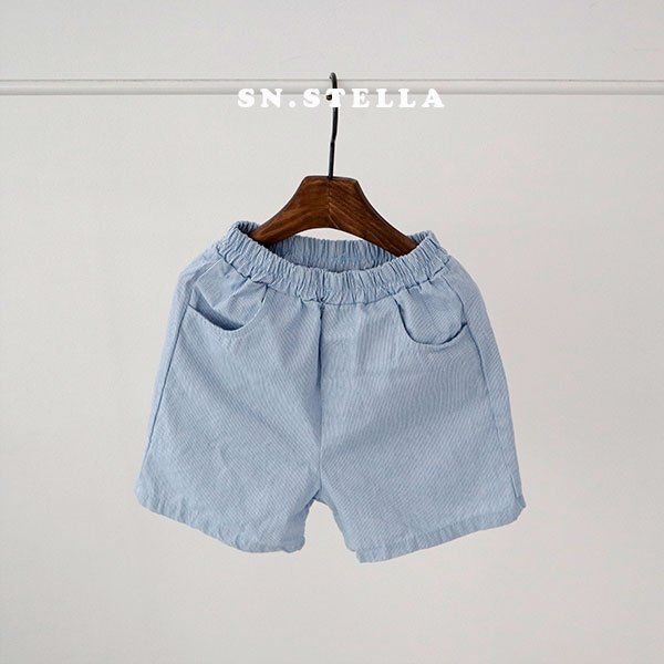 Sn.stella - Korean Children Fashion - #childrensboutique - Blue Blue Pants - 11