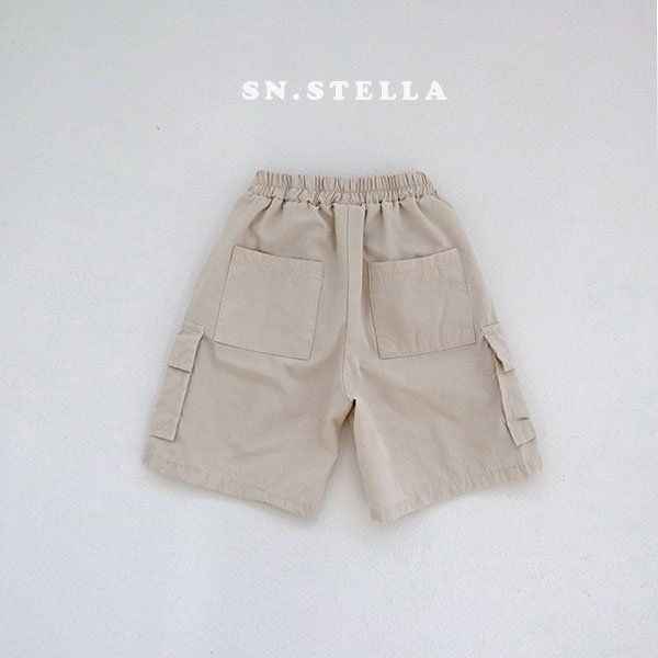 Sn.stella - Korean Children Fashion - #childofig - Washed Cargo Pants - 4