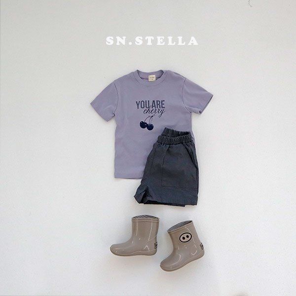 Sn.stella - Korean Children Fashion - #designkidswear - Cherry Tee - 9