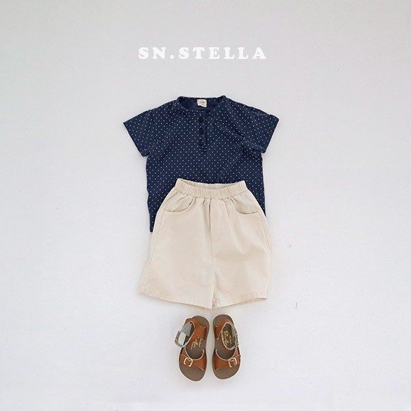 Sn.stella - Korean Children Fashion - #designkidswear - Mini Dot Tee - 8