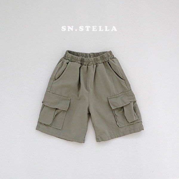 Sn.stella - Korean Children Fashion - #designkidswear - Washed Cargo Pants - 5