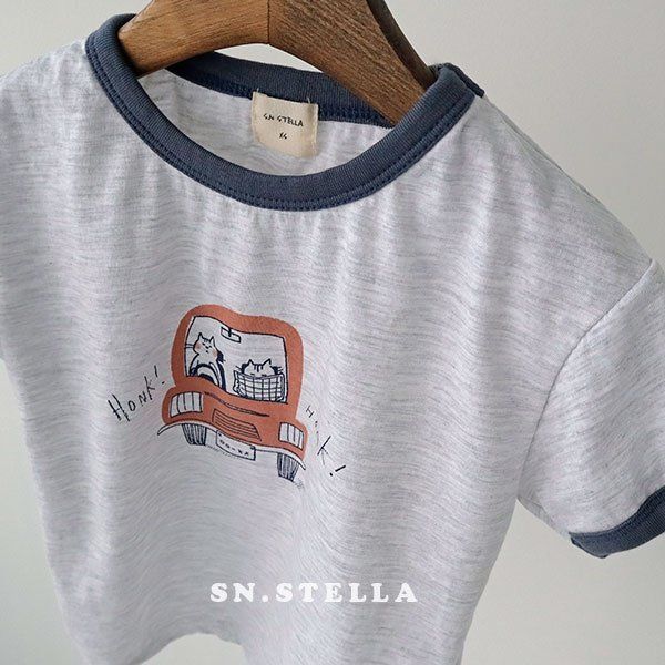 Sn.stella - Korean Children Fashion - #discoveringself - Bbangbbang Tee - 12