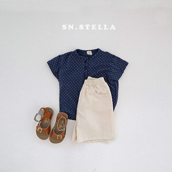Sn.stella - Korean Children Fashion - #discoveringself - Mini Dot Tee - 9