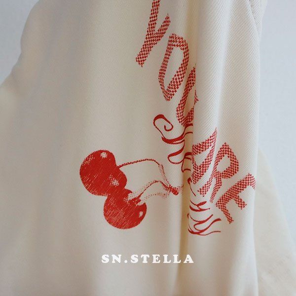 Sn.stella - Korean Children Fashion - #kidsshorts - Cherry Tee - 12