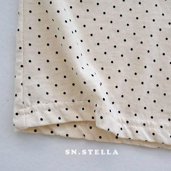Sn.stella - Korean Children Fashion - #kidsstore - Mini Dot Tee - 12