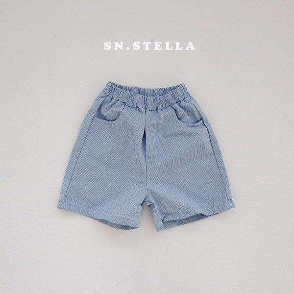 Sn.stella - Korean Children Fashion - #kidzfashiontrend - Blue Blue Pants - 3