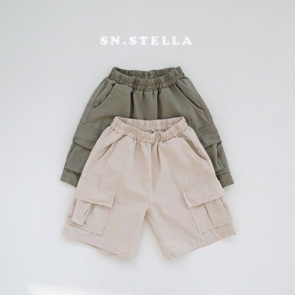 Sn.stella - Korean Children Fashion - #kidzfashiontrend - Washed Cargo Pants - 10
