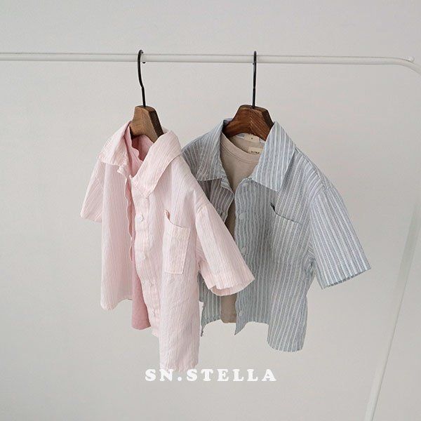 Sn.stella - Korean Children Fashion - #magicofchildhood - Amel Shirt - 11
