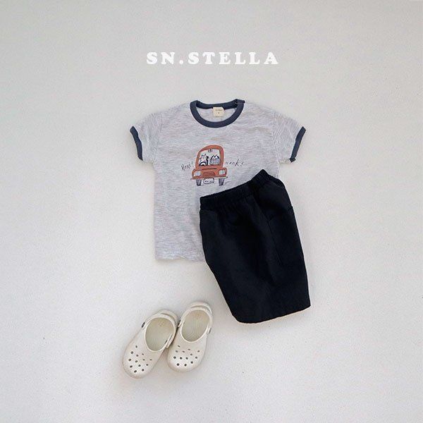 Sn.stella - Korean Children Fashion - #prettylittlegirls - Span Bermuda Pants - 9