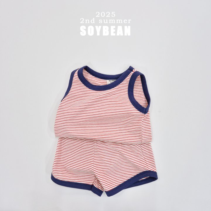Soybean - Korean Children Fashion - #Kfashion4kids - Hot Summer Stripe Set - 10
