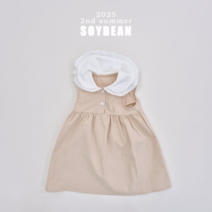 Soybean - Korean Children Fashion - #kidzfashiontrend - Frill Sailor One-piece - 4