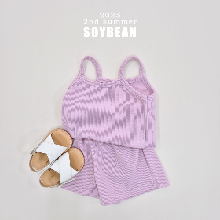 Soybean - Korean Children Fashion - #childofig - Cooling Strap Sleeveless Set - 6