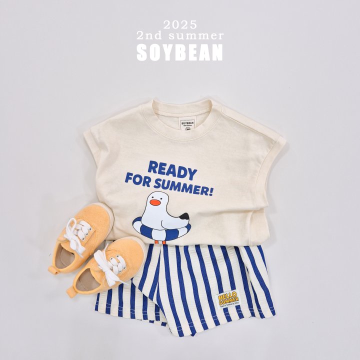 Soybean - Korean Children Fashion - #stylishchildhood - Summer Go Go Seagull Set - 4