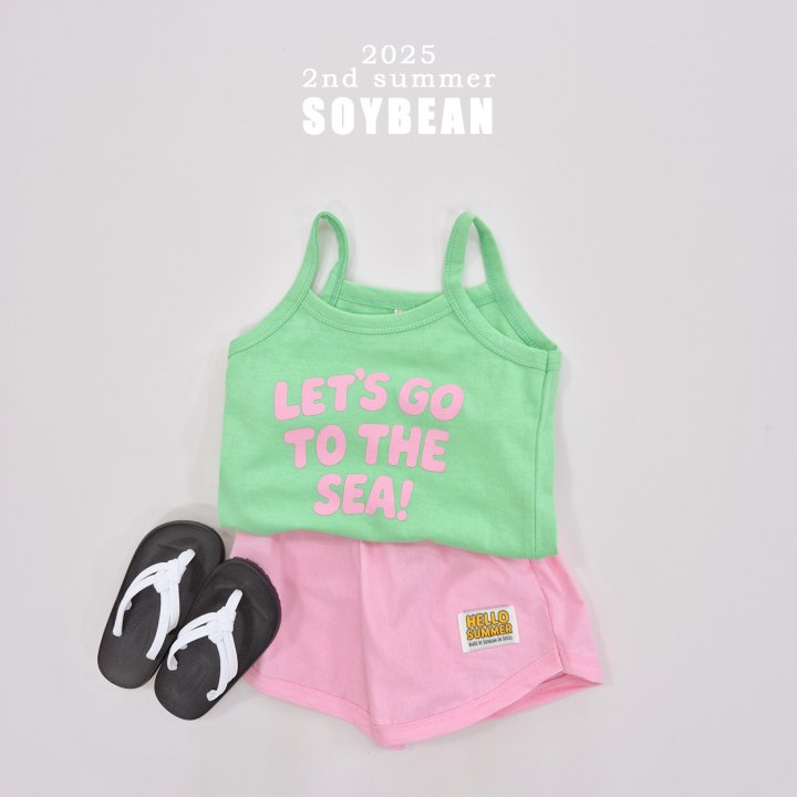 Soybean - Korean Children Fashion - #childofig - Let’s Go to the Sea Sleeveless Set - 3