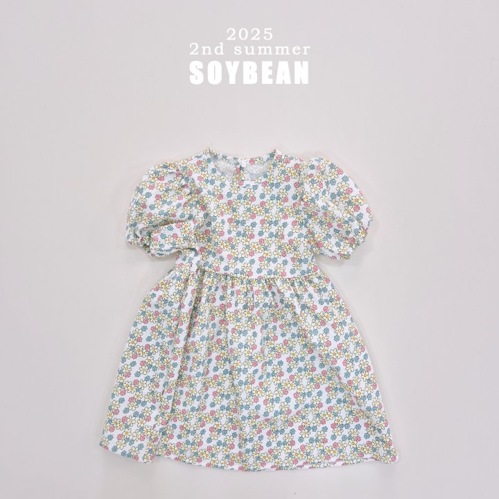 Soybean - Korean Children Fashion - #childofig - Sweet and Sour Flower One-piece - 9
