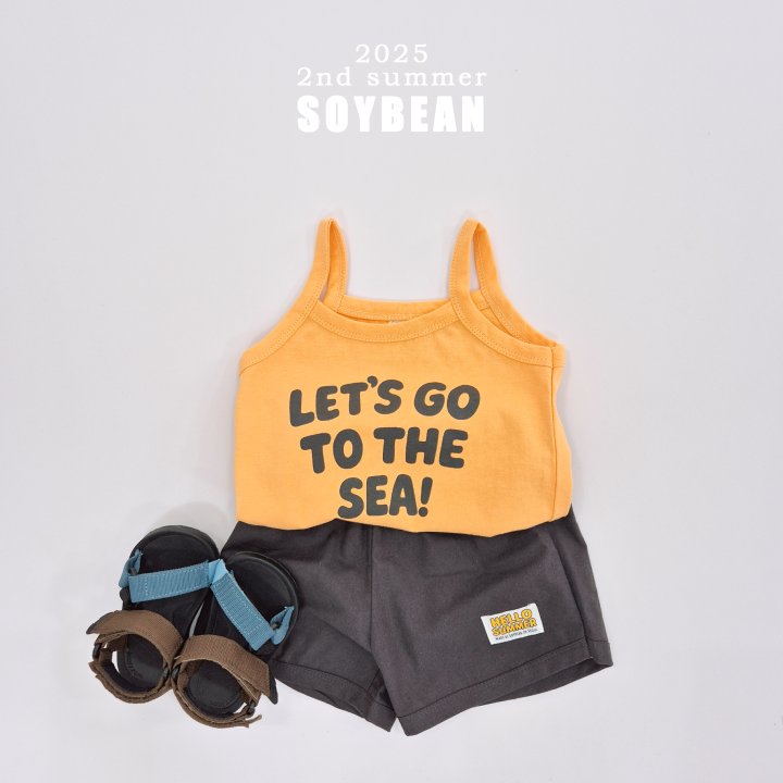 Soybean - Korean Children Fashion - #childofig - Let’s Go to the Sea Sleeveless Set - 4