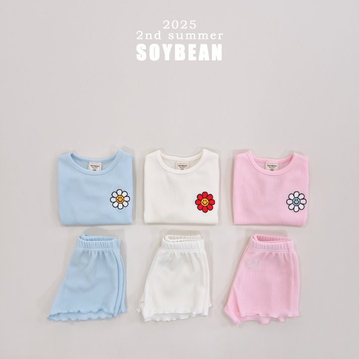 Soybean - Korean Children Fashion - #childrensboutique - Smile Wave Set - 8