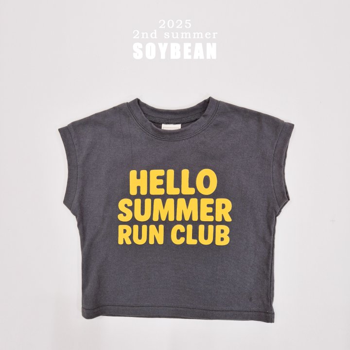 Soybean - Korean Children Fashion - #designkidswear - Summer Run Club Sleeveless Tee - 11