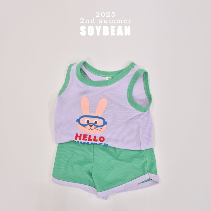 Soybean - Korean Children Fashion - #designkidswear - Snow Cool Bunny Set - 9