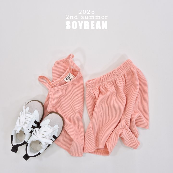 Soybean - Korean Children Fashion - #discoveringself - Cooling Strap Sleeveless Set - 9
