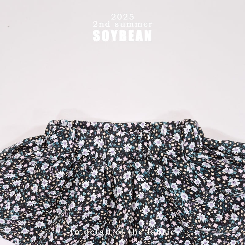 Soybean - Korean Children Fashion - #fashionkids - Flower Skirt Pants - 11