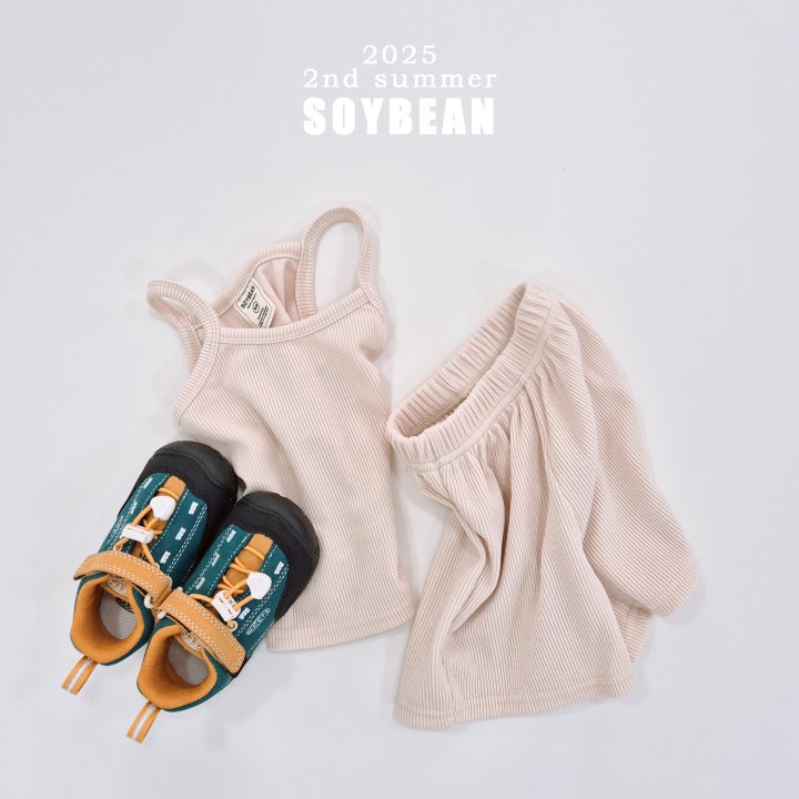 Soybean - Korean Children Fashion - #fashionkids - Cooling Strap Sleeveless Set - 10