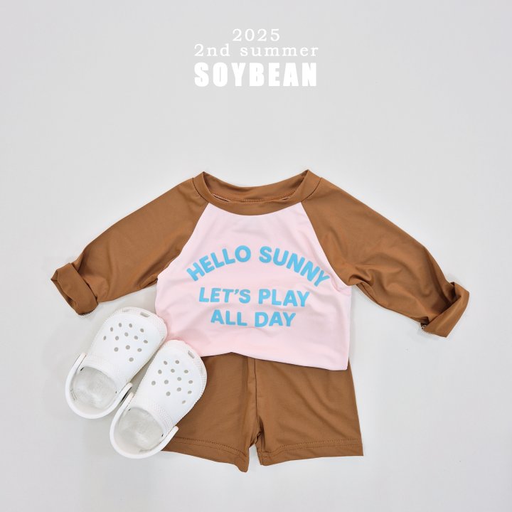 Soybean - Korean Children Fashion - #fashionkids - Hello Sunny Rash Guard - 3