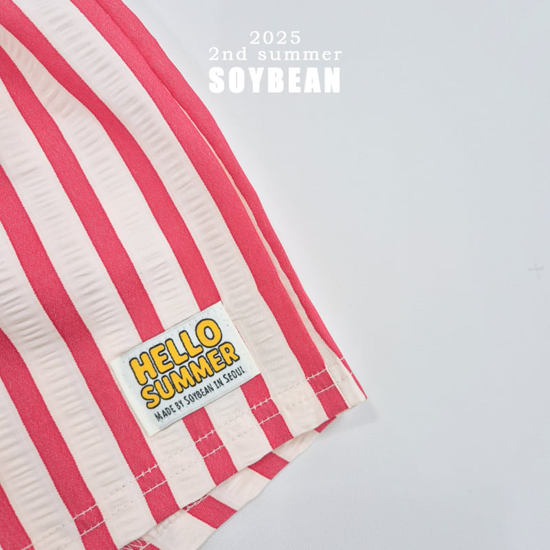 Soybean - Korean Children Fashion - #kidsshorts - Summer Go Go Seagull Set - 9
