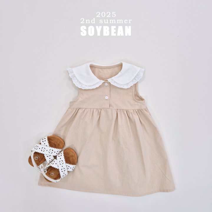 Soybean - Korean Children Fashion - #kidsstore - Frill Sailor One-piece - 2