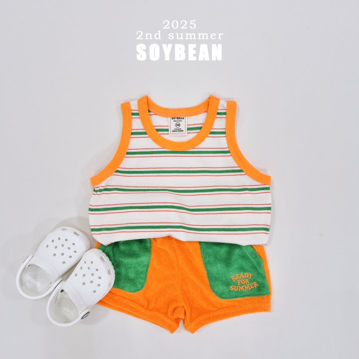 Soybean - Korean Children Fashion - #kidsstore - Cool Terry Shorts - 4