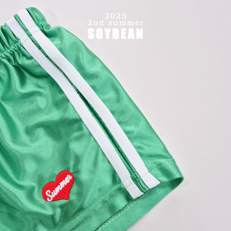 Soybean - Korean Children Fashion - #littlefashionista - Vintage Heart Line Pants - 10