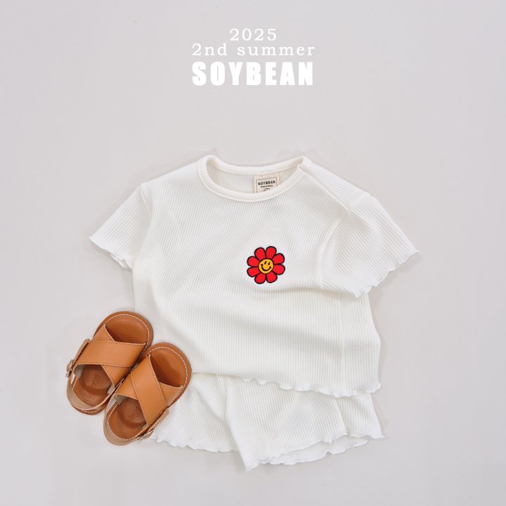 Soybean - Korean Children Fashion - #littlefashionista - Smile Wave Set - 2