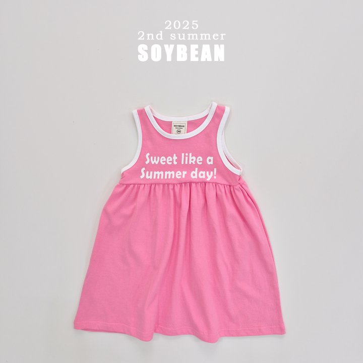 Soybean - Korean Children Fashion - #magicofchildhood - Sweet Ruffle Sleeveless One-piece - 10