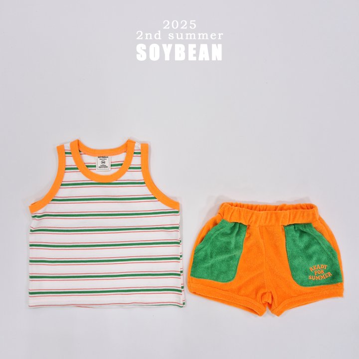 Soybean - Korean Children Fashion - #minifashionista - Cool Terry Shorts - 8