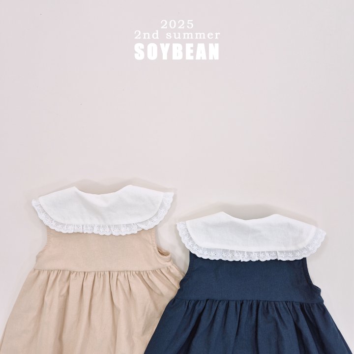 Soybean - Korean Children Fashion - #minifashionista - Frill Sailor One-piece - 7