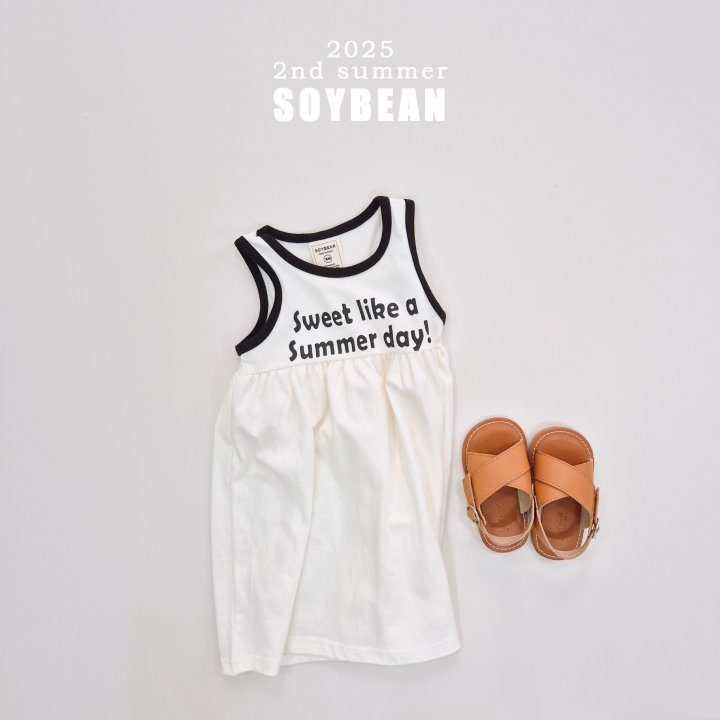 Soybean - Korean Children Fashion - #minifashionista - Sweet Ruffle Sleeveless One-piece - 11