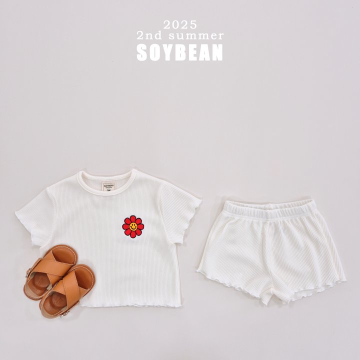 Soybean - Korean Children Fashion - #prettylittlegirls - Smile Wave Set - 5