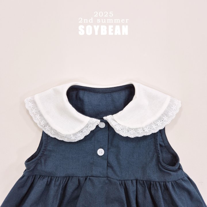 Soybean - Korean Children Fashion - #stylishchildhood - Frill Sailor One-piece - 11