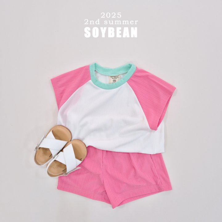 Soybean - Korean Children Fashion - #toddlerclothing - Color Pleated Set - 4