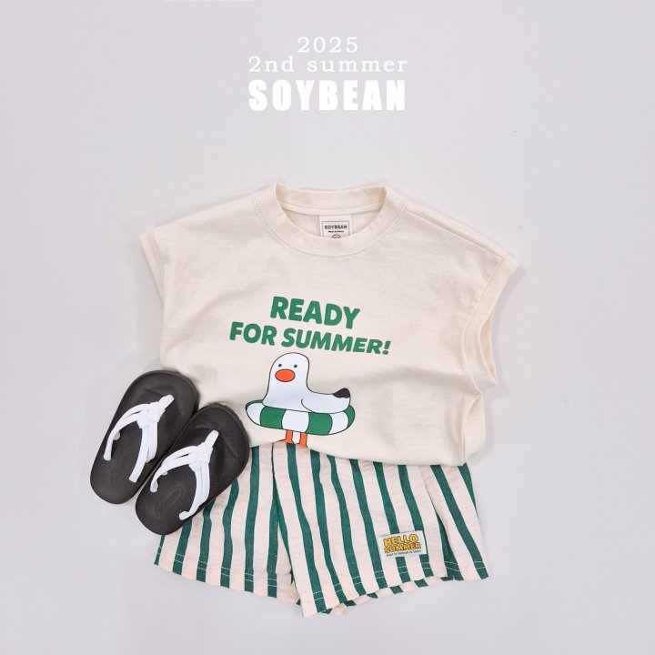 Soybean - Korean Children Fashion - #stylishchildhood - Summer Go Go Seagull Set - 3