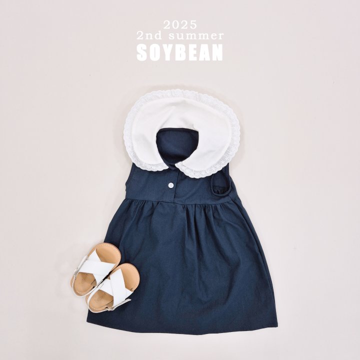 Soybean - Korean Children Fashion - #todddlerfashion - Frill Sailor One-piece - 9