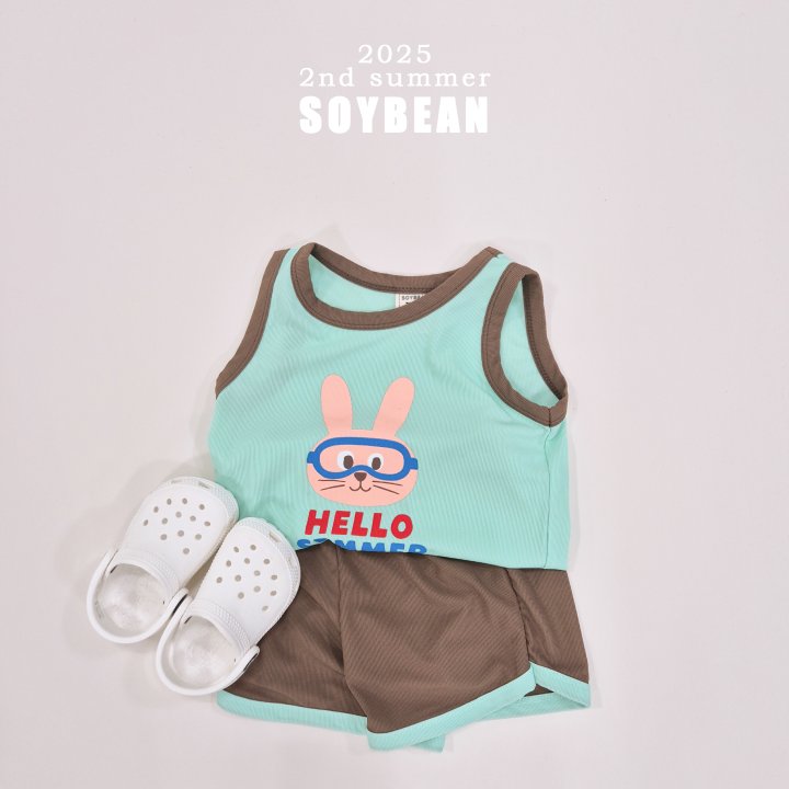 Soybean - Korean Children Fashion - #prettylittlegirls - Snow Cool Bunny Set - 4