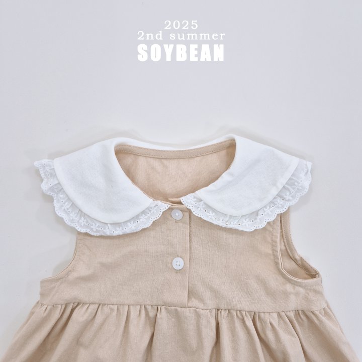Soybean - Korean Children Fashion - #toddlerclothing - Frill Sailor One-piece - 10