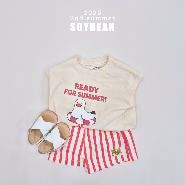 Soybean - Korean Children Fashion - #toddlerclothing - Summer Go Go Seagull Set - 2