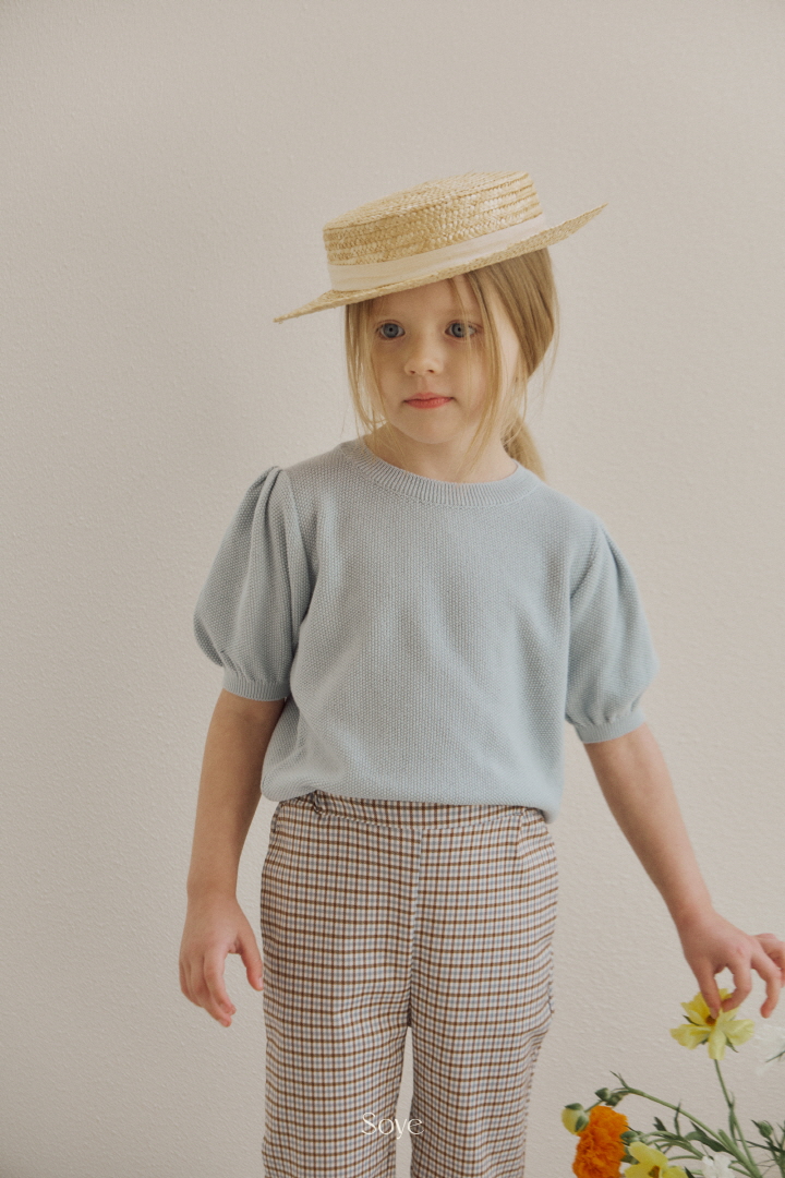 Soye - Korean Children Fashion - #Kfashion4kids - Check Wing Pants - 6