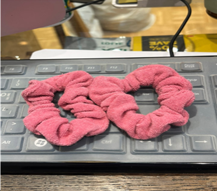 Soye - Korean Children Fashion - #childofig - Mini Terry Scrunchie - 2
