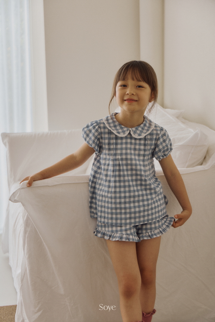 Soye - Korean Children Fashion - #childofig - Shop Check Set